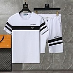 Prada T Shirt&Short Set For Men  # 288517
