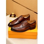 Louis Vuitton Leather Derby Shoes For Men # 288639, cheap For Men