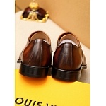 Louis Vuitton Leather Derby Shoes For Men # 288639, cheap For Men