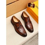 Louis Vuitton Leather Derby Shoes For Men # 288639, cheap For Men