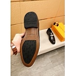 Louis Vuitton Leather Derby Shoes For Men # 288640, cheap For Men