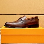 Louis Vuitton Leather Derby Shoes For Men # 288641, cheap For Men