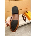 Louis Vuitton Leather Derby Shoes For Men # 288641, cheap For Men