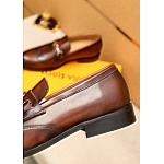 Louis Vuitton Leather Derby Shoes For Men # 288641, cheap For Men