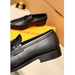 Louis Vuitton Leather Derby Shoes For Men # 288642, cheap For Men