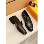 Louis Vuitton Leather Derby Shoes For Men # 288642, cheap For Men