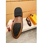Louis Vuitton Leather Derby Shoes For Men # 288643, cheap For Men