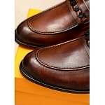 Louis Vuitton Leather Derby Shoes For Men # 288643, cheap For Men