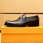 Louis Vuitton Leather Derby Shoes For Men # 288644, cheap For Men