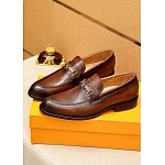 Louis Vuitton Leather Derby Shoes For Men # 288645