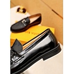 Louis Vuitton Leather Derby Shoes For Men # 288646, cheap For Men