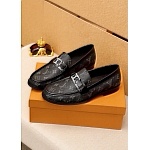 Louis Vuitton Leather Derby Shoes For Men # 288647