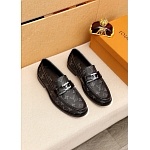 Louis Vuitton Leather Derby Shoes For Men # 288647, cheap For Men