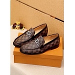 Louis Vuitton Leather Derby Shoes For Men # 288648