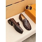 Louis Vuitton Leather Derby Shoes For Men # 288648, cheap For Men