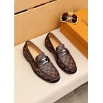 Louis Vuitton Leather Derby Shoes For Men # 288648, cheap For Men