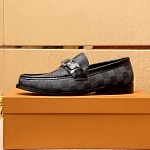 Louis Vuitton Leather Derby Shoes For Men # 288649, cheap For Men