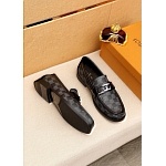Louis Vuitton Leather Derby Shoes For Men # 288649, cheap For Men
