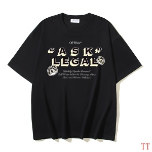 $25.00,Off White Short Sleeve T Shirt For Men  # 289030