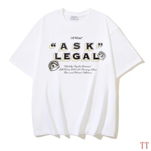 $25.00,Off White Short Sleeve T Shirt For Men  # 289031