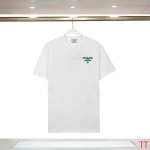 $26.00,Prada Short Sleeve T Shirts Unisex # 289065