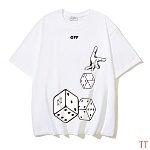 Off White Short Sleeve T Shirt For Men  # 289047, cheap Off White T Shirts