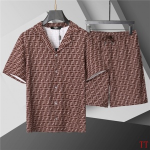 $55.00,Fendi Short Shirt Set For Men # 289542
