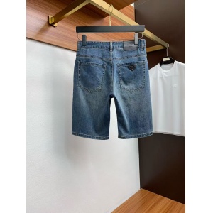 $65.00,Prada Denim Shorts For Men # 289587