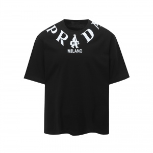 $34.00,Prada Short Sleeve T Shirts # 289671