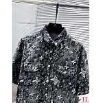 Louis Vuitton Short Shirt Set For Men # 289392, cheap LV Shirt Short Set