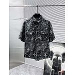 Louis Vuitton Short Shirt Set For Men # 289392, cheap LV Shirt Short Set