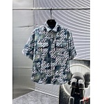 Louis Vuitton Short Shirt Set For Men # 289393, cheap LV Shirt Short Set