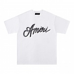 Amiri Short Sleeve Shirts For Men # 289401, cheap Amiri T Shirt