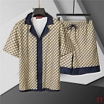 Gucci Short Shirt Set For Men # 289545, cheap Gucci Shirt Short