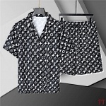 Louis Vuitton Short Shirt Set For Men # 289546
