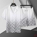 Louis Vuitton Short Shirt Set For Men # 289547, cheap LV Shirt Short Set