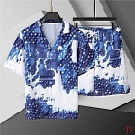 Louis Vuitton Short Shirt Set For Men # 289549