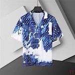 Louis Vuitton Short Shirt Set For Men # 289549, cheap LV Shirt Short Set
