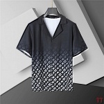 Louis Vuitton Short Shirt Set For Men # 289551, cheap LV Shirt Short Set