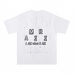 Amiri Short Sleeve T Shirts # 289683, cheap Amiri T Shirt