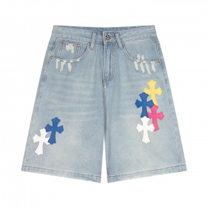 $34.00,Chrome Hearts Denim Shorts For Men # 289986