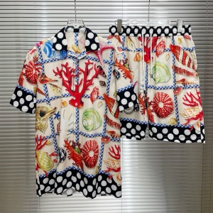 $65.00,Gucci Shirt&Short Set For Men # 290220
