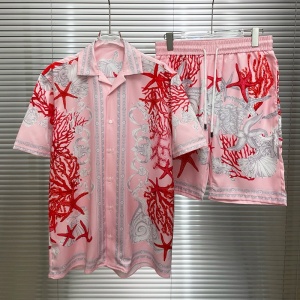 $65.00,Gucci Shirt&Short Set For Men # 290221