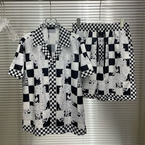 $65.00,Gucci Shirt&Short Set For Men # 290228