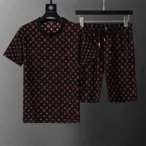 $65.00,Louis Vuitton Shirt&Short Set For Men # 290233