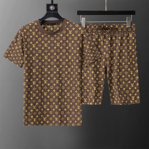 $65.00,Louis Vuitton Shirt&Short Set For Men # 290234