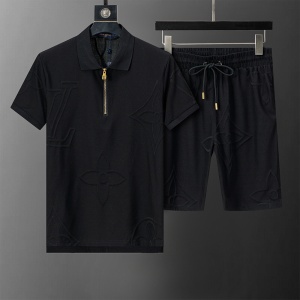 $65.00,Louis Vuitton Shirt&Short Set For Men # 290240