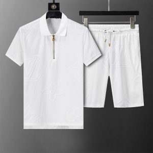 $65.00,Louis Vuitton Shirt&Short Set For Men # 290241