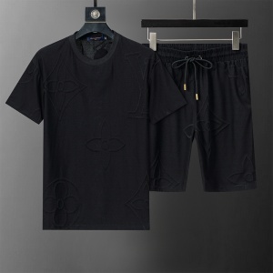 $65.00,Louis Vuitton Shirt&Short Set For Men # 290242