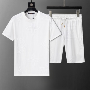 $65.00,Louis Vuitton Shirt&Short Set For Men # 290243